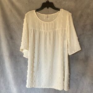 Vimpunec 2xl cream blouse